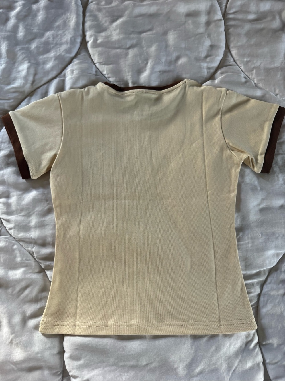 Saint Paradiso Rowing Club Cream Ringer Tee - Picture 4 of 4